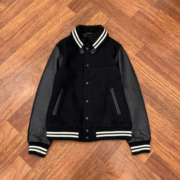 M BEAMS 빔즈 울 바시티 자켓 