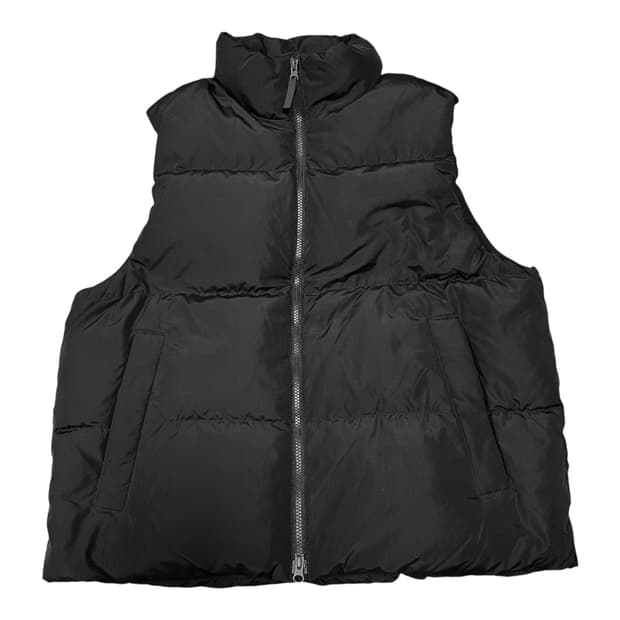 ✨ (바배) 무신사 스탠다드 덕다운 블랙 조끼 패딩 