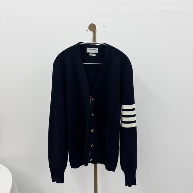 [3] 톰브라운 밀라노스티치 금장 가디건  3 size