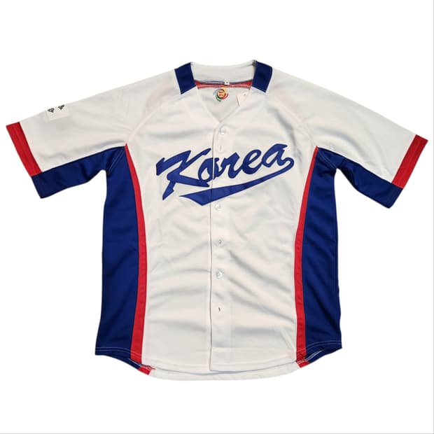 2017 WBC 국가대표 야구 유니폼 화이트/블루 (M)