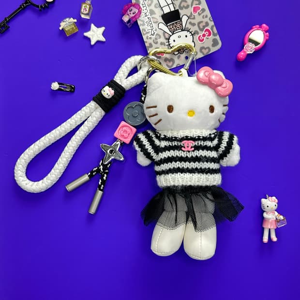 롱다리키티 커스텀키링(16)