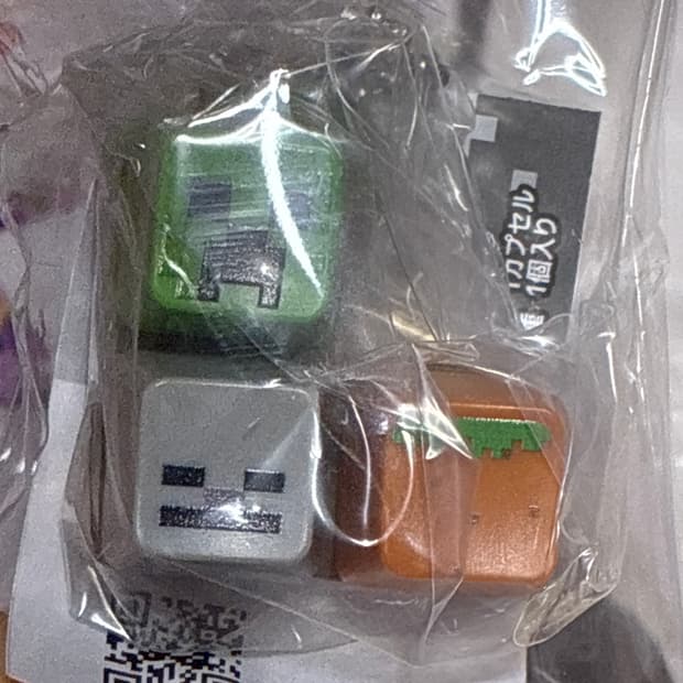 마인크래프트 키캡키링 가챠 (미개봉새상품)