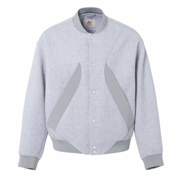 애드오프 울 오버 바시티 자켓 M