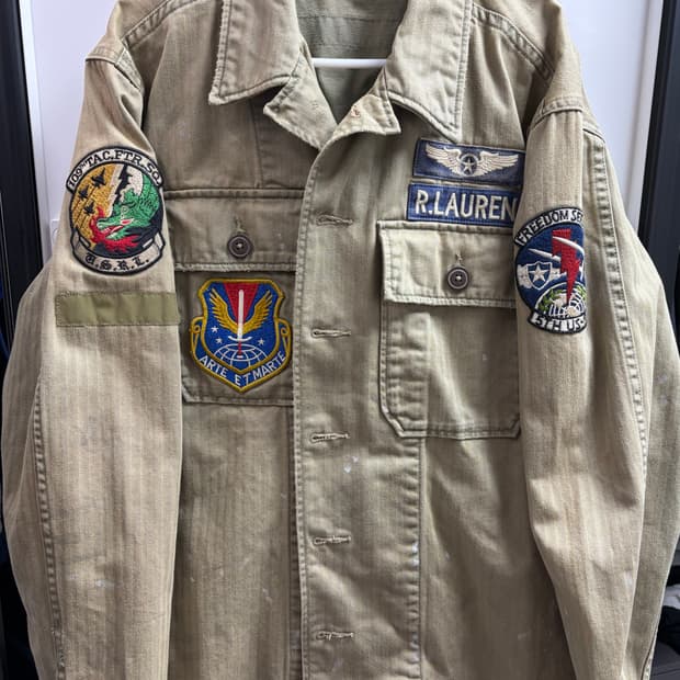 폴로 랄프로렌 밀리터리 필드 재킷