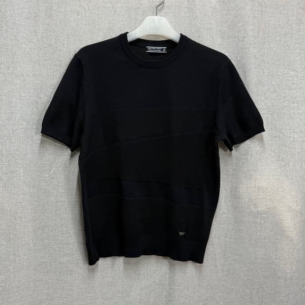 [L] 장 미쉘 바스키아 골프 여름 라운드 반팔 니트