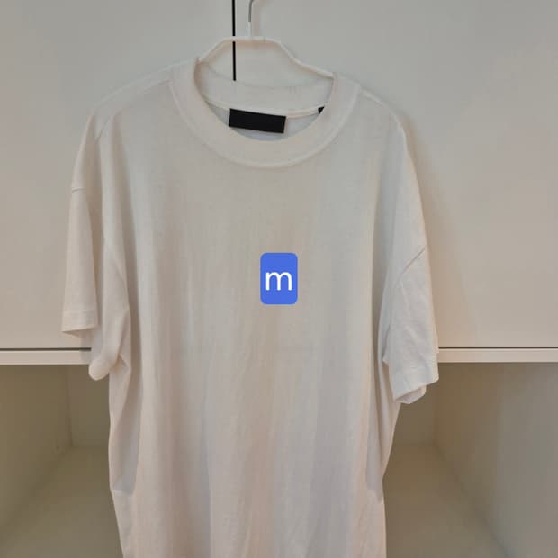 피어오브갓 에센셜 반팔티 화이트 m