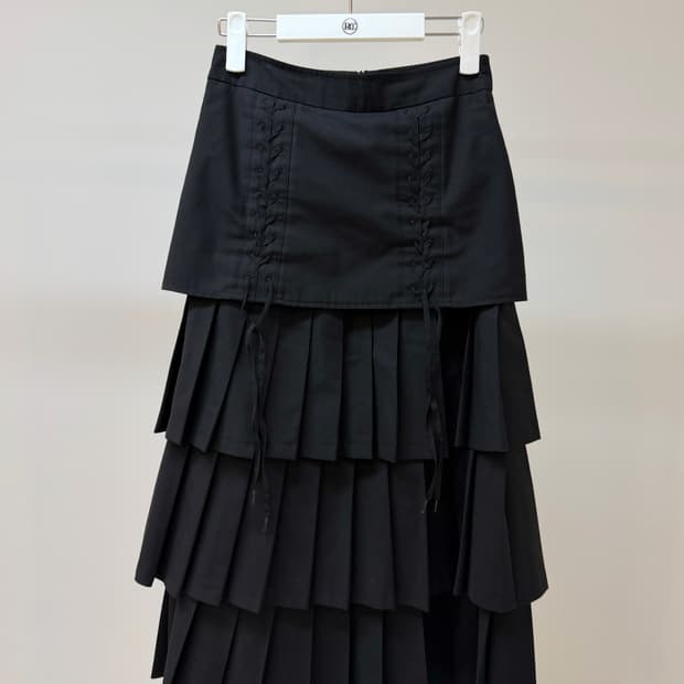 언노운 블루 스커트(S)