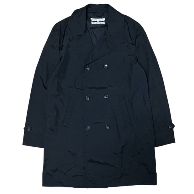 [S] 꼼데가르송 셔츠 나일론 피코트