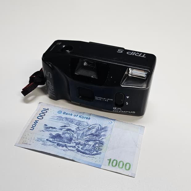 작례O 레트로 감성 올림푸스 trip s 필름카메라 빈티지 필카