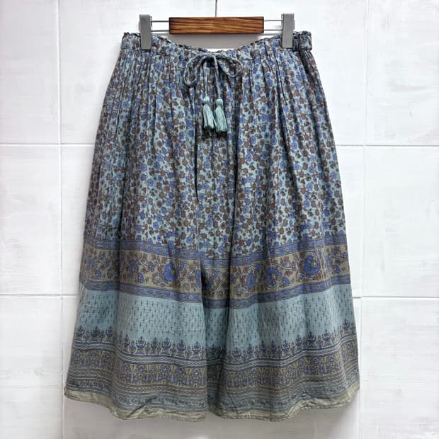 ehka sopo 에스닉 플라워 미디 스커트 