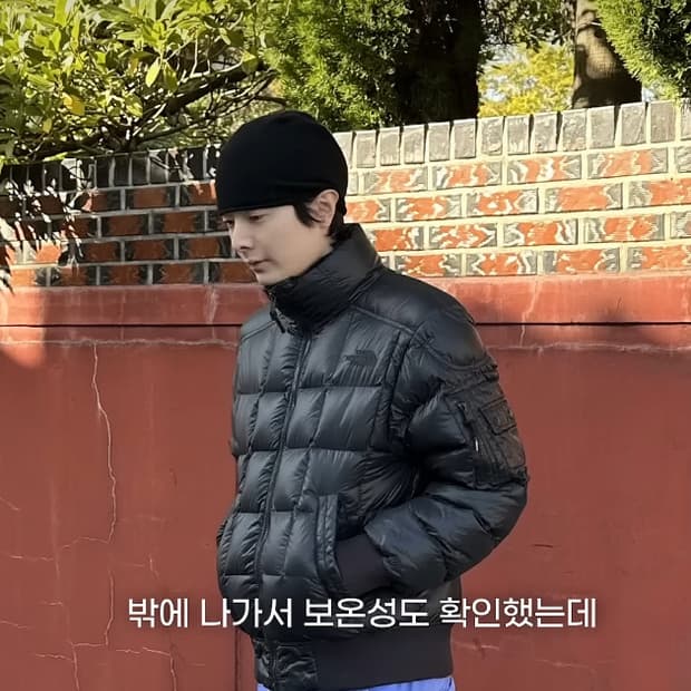 허율 노스페이스 해외판 패딩 구스다운 700 L사이즈