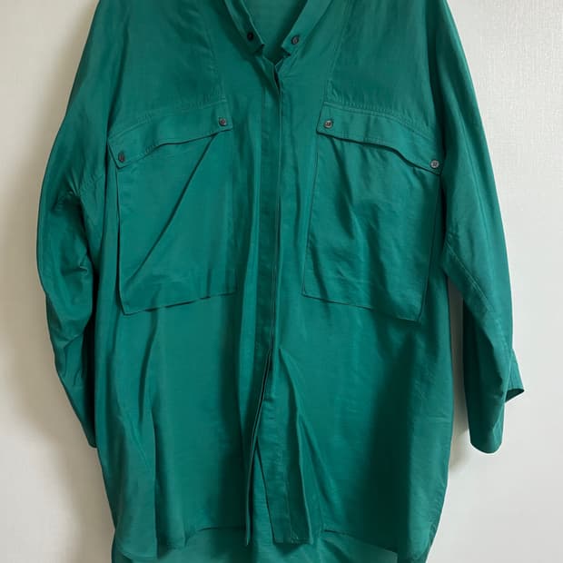 에르메스파리 실크 셔츠 40size