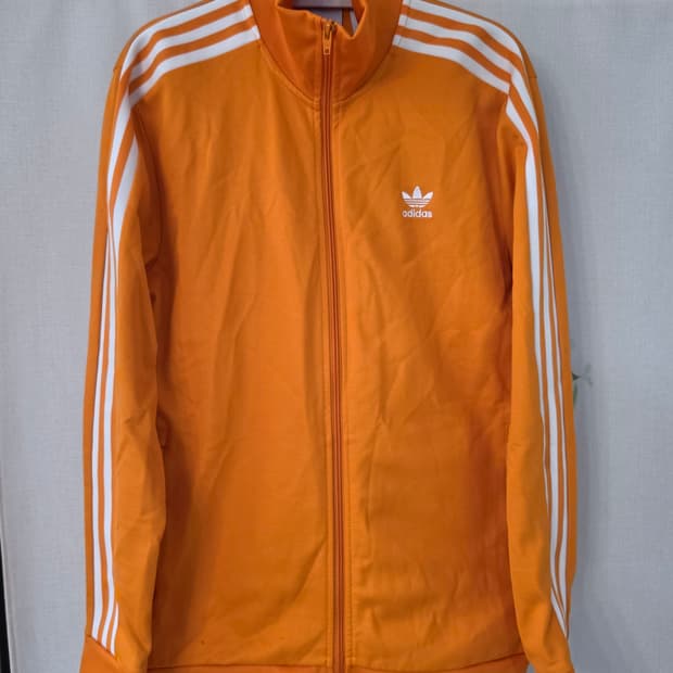 2XL)아디다스 파이어버드 베켄바우어 오렌지색 희귀 져지