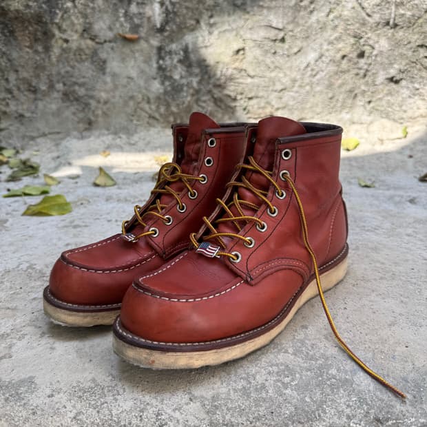 레드윙 8131 목토 부츠 (성조기,로고 각인/255사이즈)