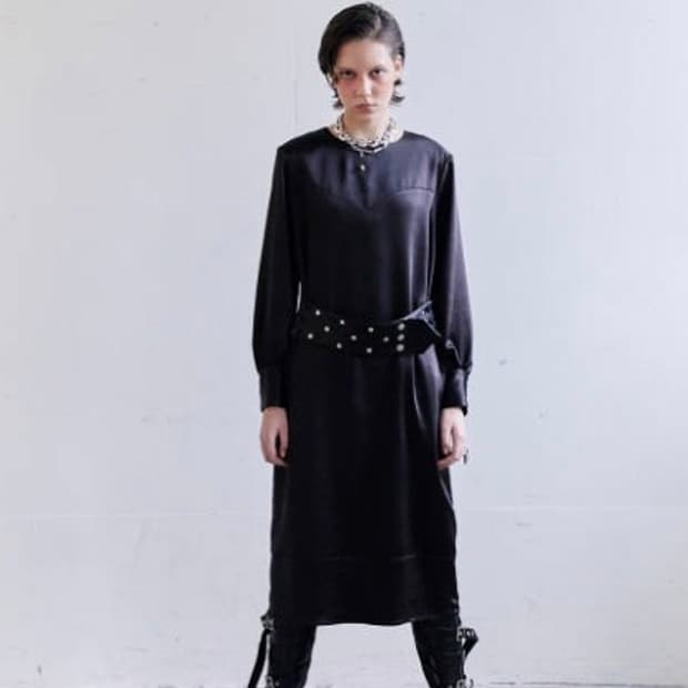데어드 드레스 DARED SHELL STUD CORALINE DRESS
