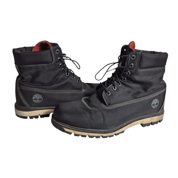 285) 팀버랜드 6인치 래드포드 캔버스 부츠 블랙