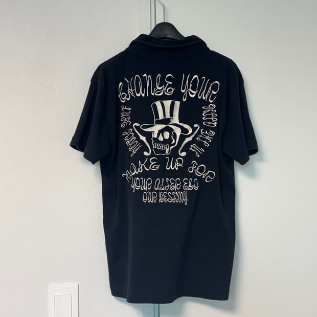 인더애틱 스컬 해골 반팔 셔츠