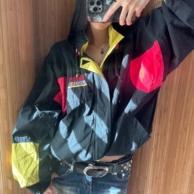 USA 빈티지 바람막이 사이즈 FREE