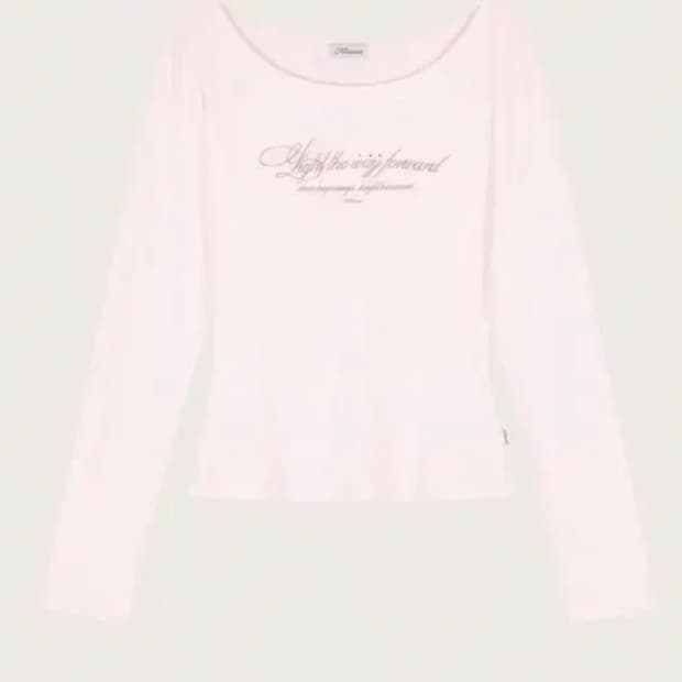 Kleesier Kleen club letter top 핑크