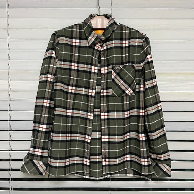 루이까스텔 겨울 체크 셔츠