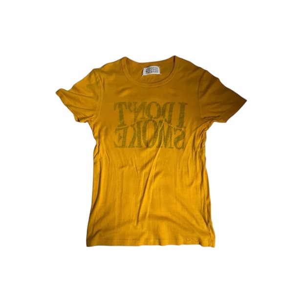 aw06 maison margiela I dont smoke
