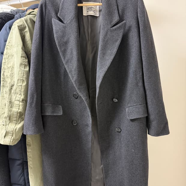빈티지 버버리 캐시미어 롱코트 팔아요