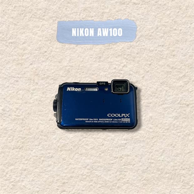 니콘 쿨픽스 aw100 디카/디지털카메라