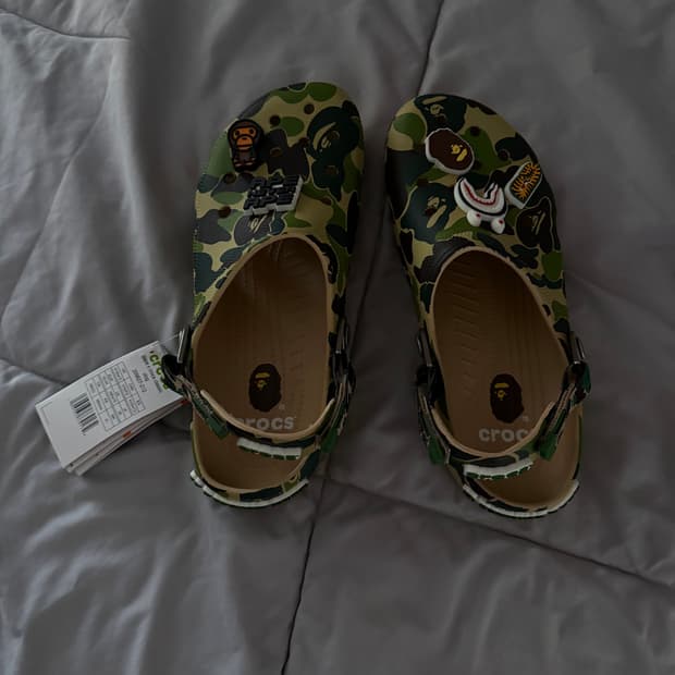 베이프 카모 크록스 280