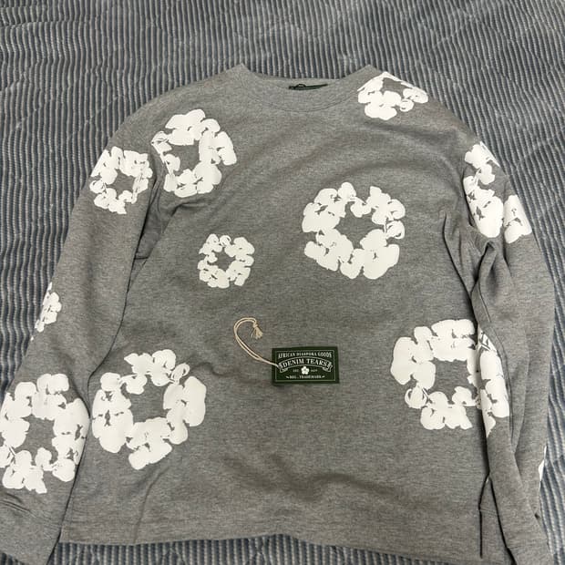 데님티어스 롱슬리브 그레이 xl