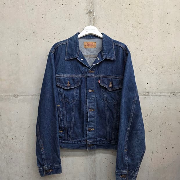 2.[xl]리바이스 80s made in usa 청자켓 데님 자켓