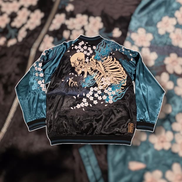 카라쿠리 타마시 리버시블 스카잔