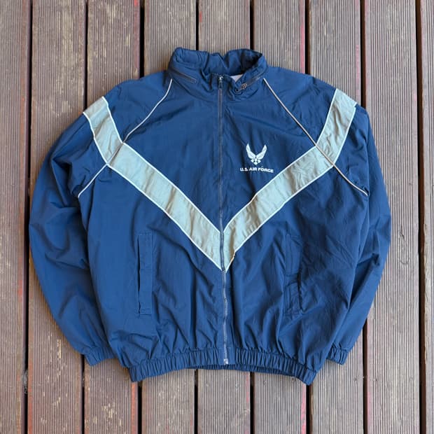 아미 공군 네이비 윈드자켓