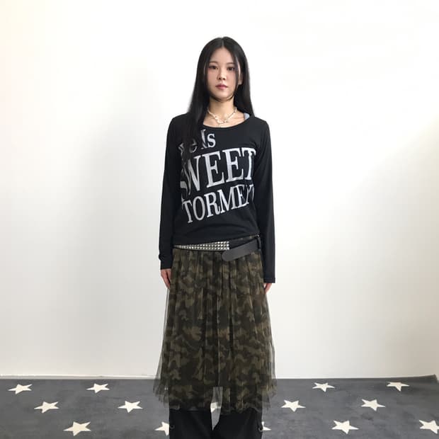 Jpn Y2k Graphic Long Sleeve T-Shirts