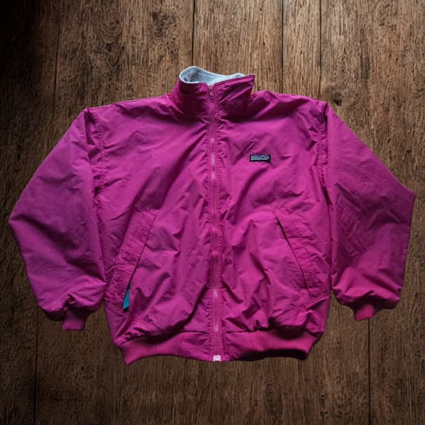 (S)파타고니아 W 핑크 90s 하드쉘 봄버자켓