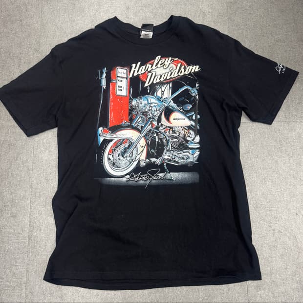 2014 Harley Davidson 빈티지 티셔츠 XL