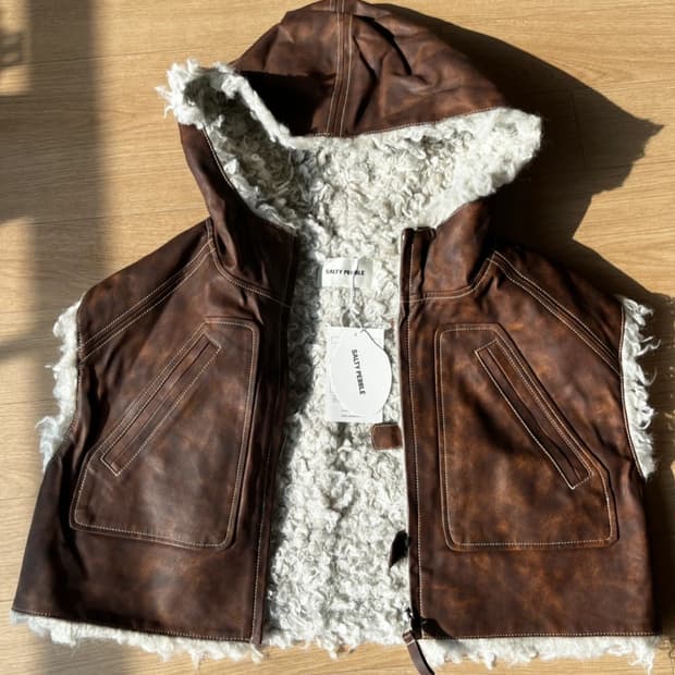 솔티 페블 리버시블 베스트