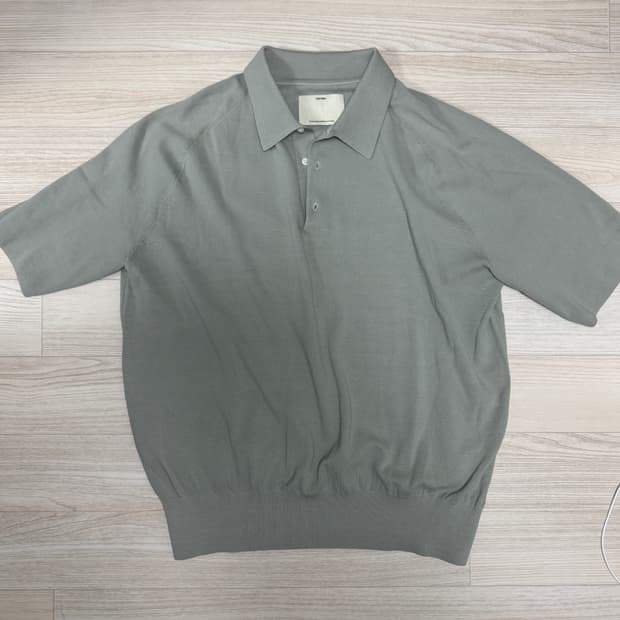 포터리 쇼트슬리브 컴포트 폴로니트 아이스코튼 (3)