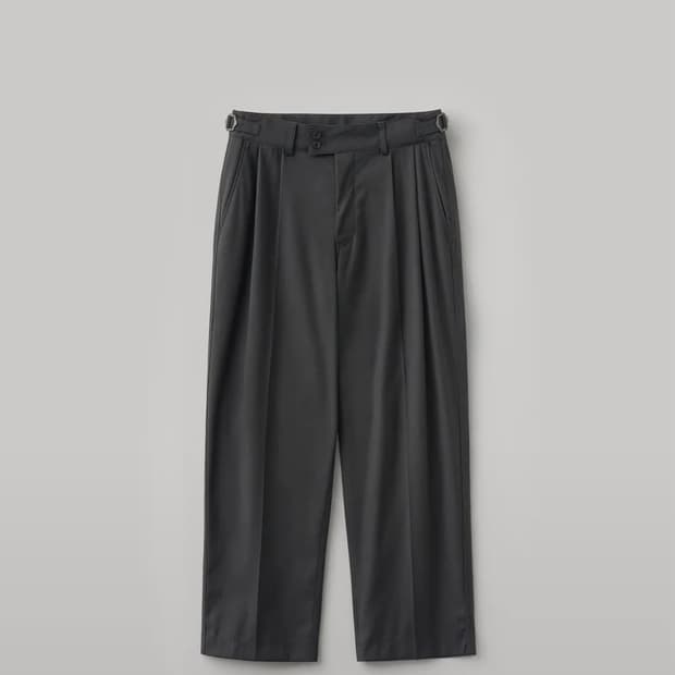 [5회착,02] 23AW 어나더오피스 산티아고 슬랙스 차콜