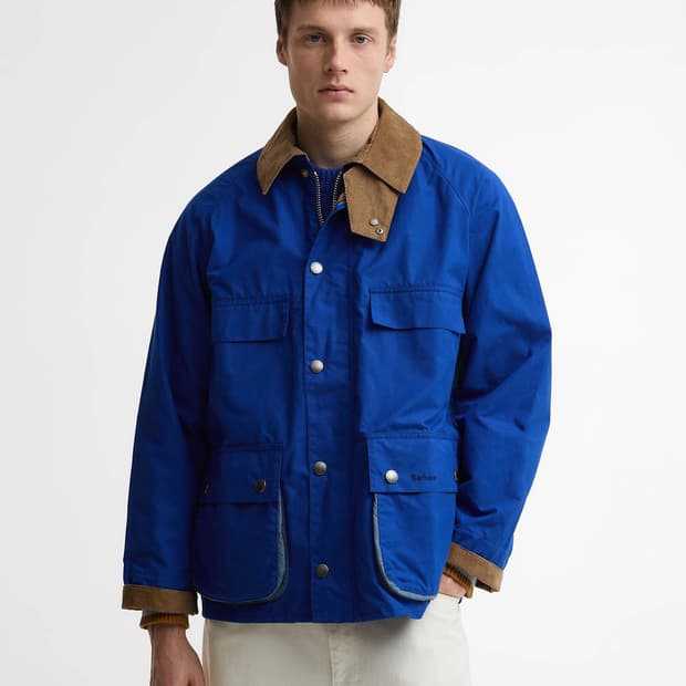 바버 X 폴스미스 Sugarloaf Bedale 자켓 로얄블루 / XL