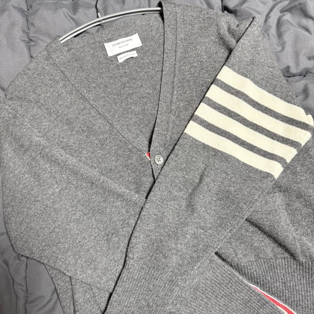 톰브라운 캐시미어 가디건 백화점 3사이즈