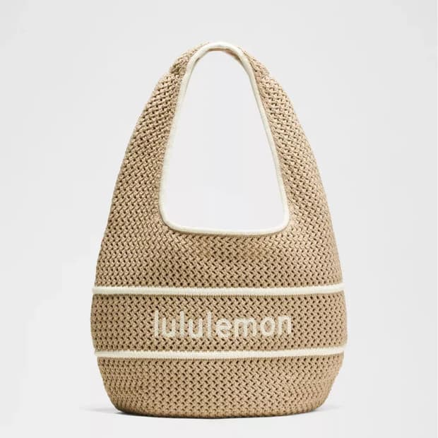 룰루레몬 크로셰 숄더백 넛맥 