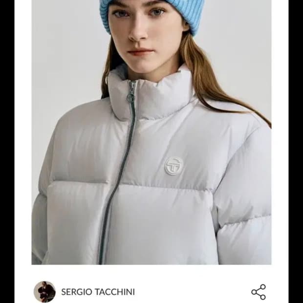 세르지오 타키니 케이블 니트 머플러 비니 세트 sergio t