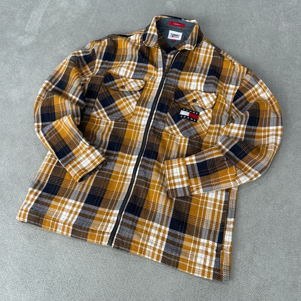 타미진스 체크 자켓 