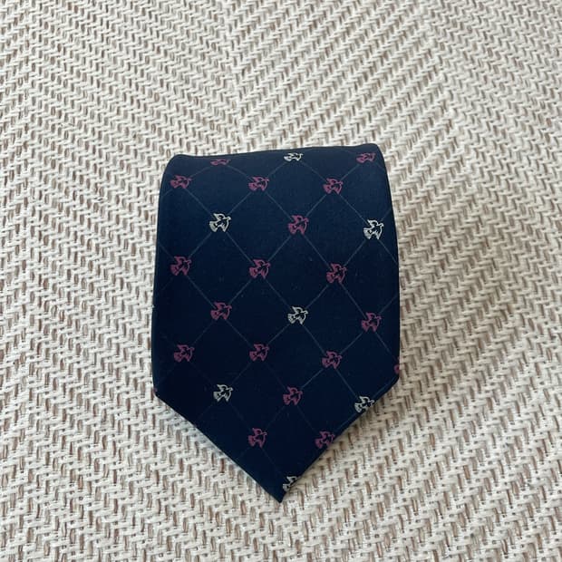 니나리치 네이비 넥타이  J03630