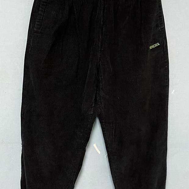 마하그리드 남자 코듀로이 밴딩팬츠 추동 오버핏 L 32-36