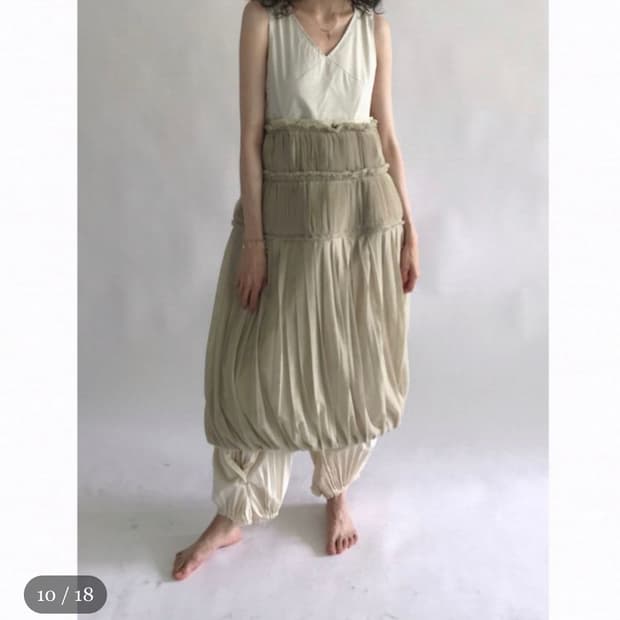 eonts 애옹쓰 2025 Sha Sha dress 베이지 삽니다. 