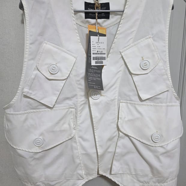 [새제품] 모니탈리 밀리터리 베스트 타입 C 화이트