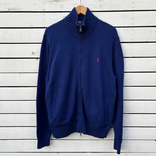 Polo 폴로 니트 집업