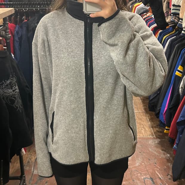 [HI] 노스페이스 후리스 그레이