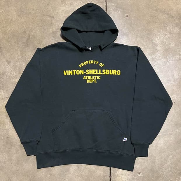 90’s Russell Athletic 후드티셔츠 L